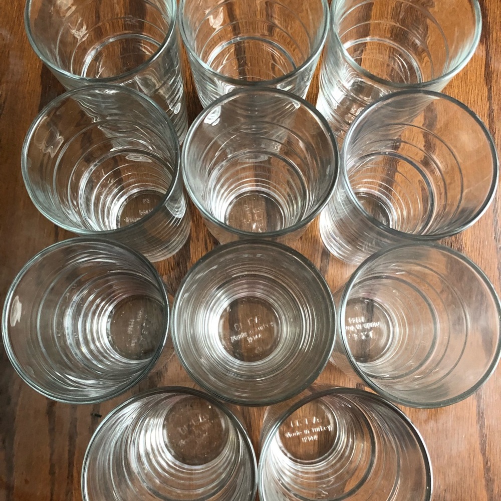 Ikea 11pcs drinking water